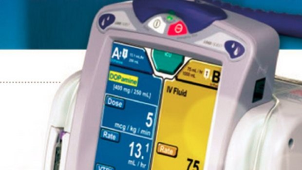 The Symbiq infusion system, used in hospitals worldwide.