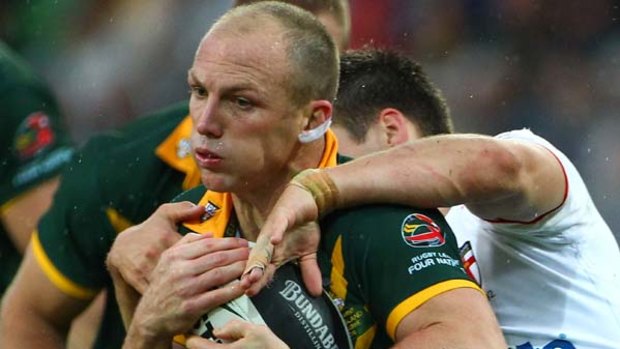 A shining light . . . Darren Lockyer captained his club, state and country.