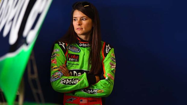 Rookie year &#8230; former open-wheeler star Danica Patrick is on pole for Sunday's running of the Daytona 500.