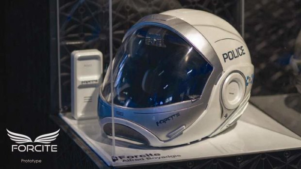 The Forcite helmet by Alfred Boyadgis.