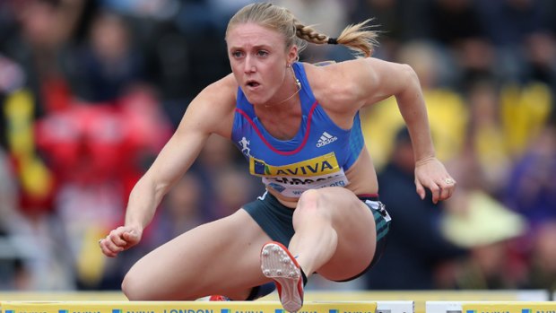 As you were... Cathy Freeman insists Sally Pearson is on course, despite a recent shock defeat.