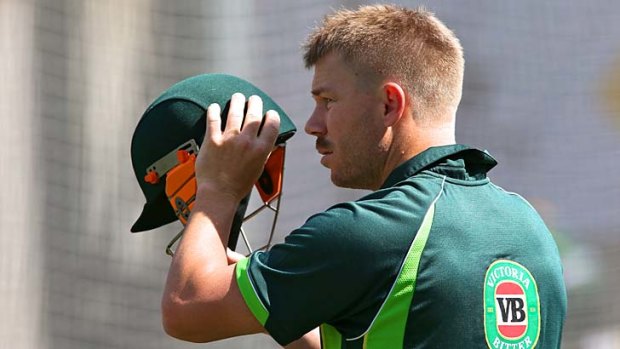 Fine balance: David Warner will respect the Proteas bowlers, but will still punish anything loose and in his zone.