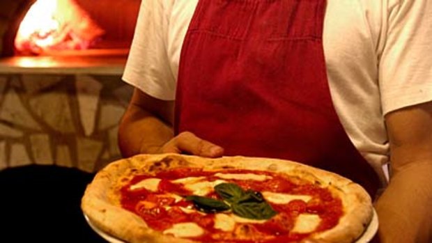 Lucio De Falco of Lucio Pizzeria.