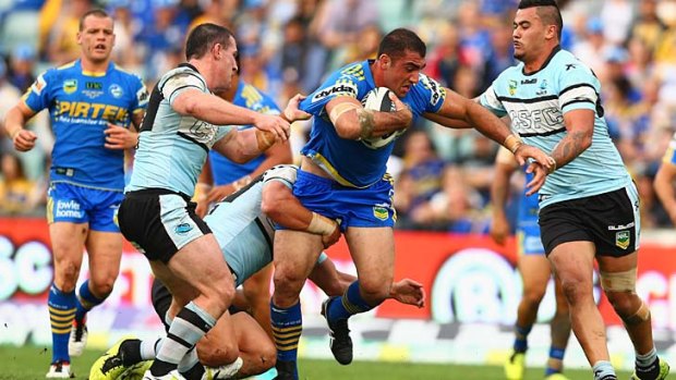 On the charge: Tim Mannah.