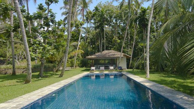 Holiday delights: Ivory House's 20-metre pool.