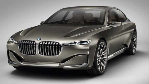 BMW's Future Luxury Concept, unveiled recently at the Beijing motor show.