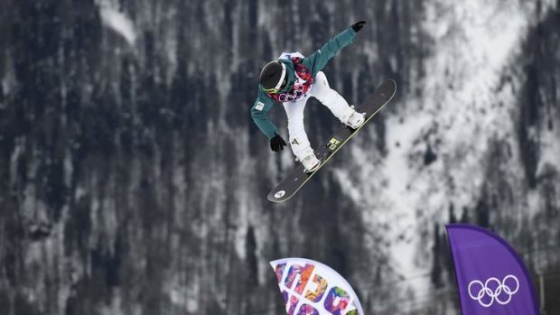 Unflappable: Australia's Torah Bright was unable to add to her gold haul.