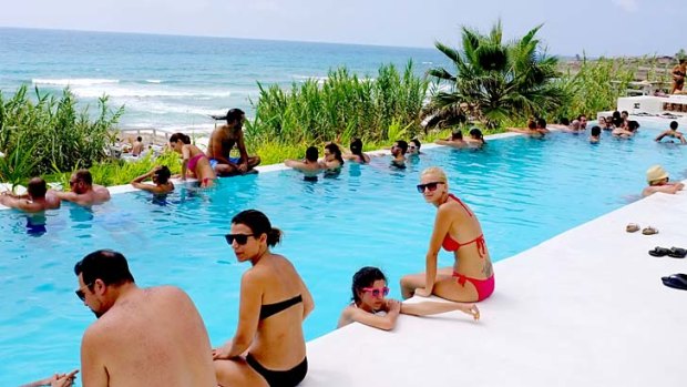 Coolest city in the Middle East ... Beirut has a hip beach club scene.
