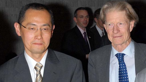 Shinya Yamanaka, left, and John Gurdon ... shared the Nobel Prize in Medicine.