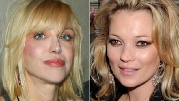 Italian fling? ... Courtney Love claims that she and Kate Moss were once lovers.