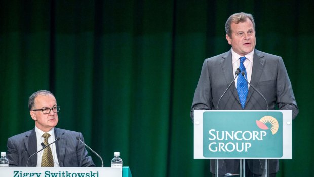 Wanting to compete: Suncorp chief executive Patrick Snowball.