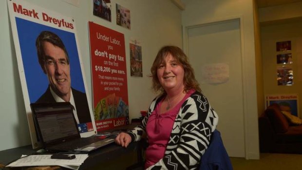 Nicky Hersey is volunteering for Labor for the first time in an election campaign in Attorney-General Mark Dreyfus's Melbourne seat of Isaacs.