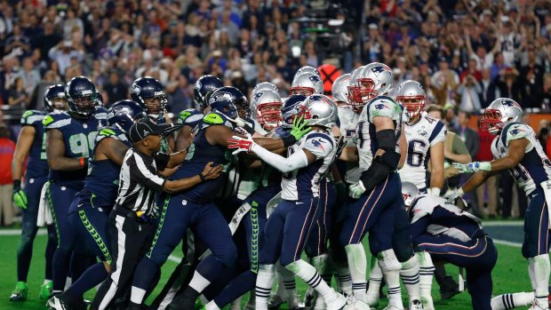 The Seattle Seahawks and New England Patriots met in Super Bowl XLIX.