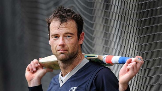 Rob Quiney in the nets at the MCG.