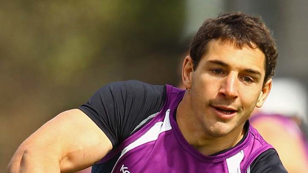 Billy Slater is crucial to Melbourne Storm's premiership hopes.