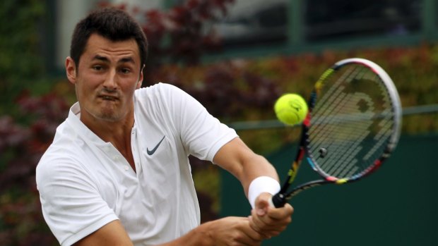 Bernard Tomic was fined after saying he was 'bored' when he bombed out in the first round at Wimbledon this year.