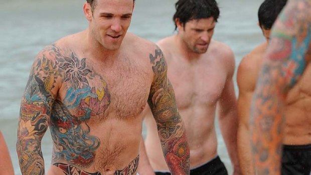 Collingwood's Dane Swan in September last year.