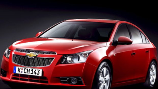 Holden will base its new small car on the Chevrolet Cruze.