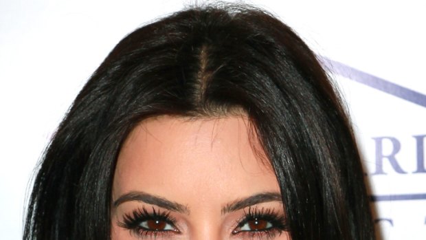 Engaged ... reality TV star Kim Kardashian.