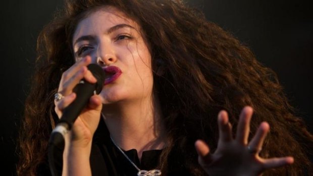 New tour dates: Lorde performing at Laneway in Sydney in February, 2014.