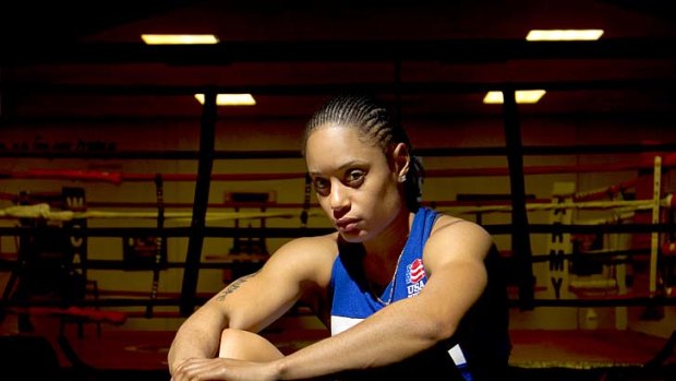 In the spotlight ... Olympic gold medal hopeful Quanitta Underwood has opened up on her troubled past.