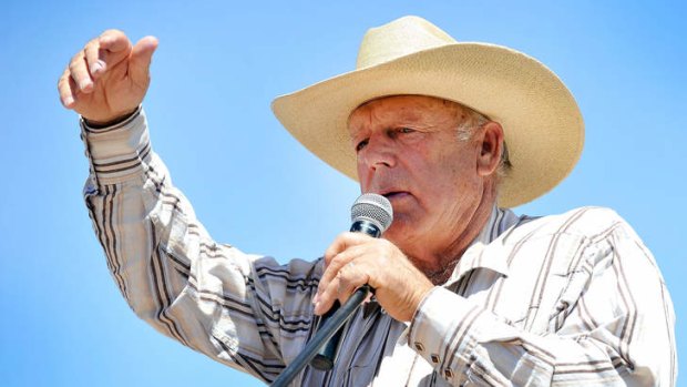Rancher Cliven Bundy has been fighting the US federal government for years.
