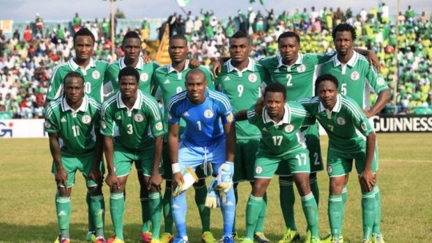 The Nigerian team, November 2013.
