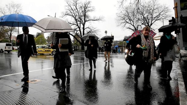 Rain and cold weather is forecast for Melbourne this week.