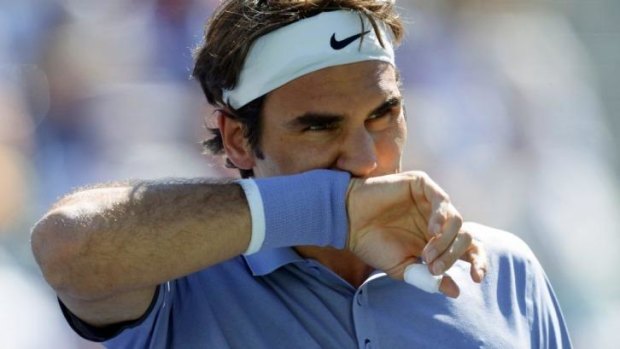 "The future is beautiful": Roger Federer.