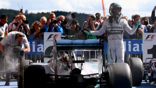 Nico Rosberg disputes Lewis Hamilton's version of events.