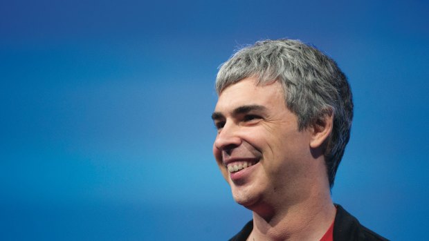 Number one: Larry Page, co-founder and chief executive officer at Alphabet.