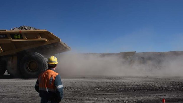 Filling our pockets ... mining companies have again led the way for investors.