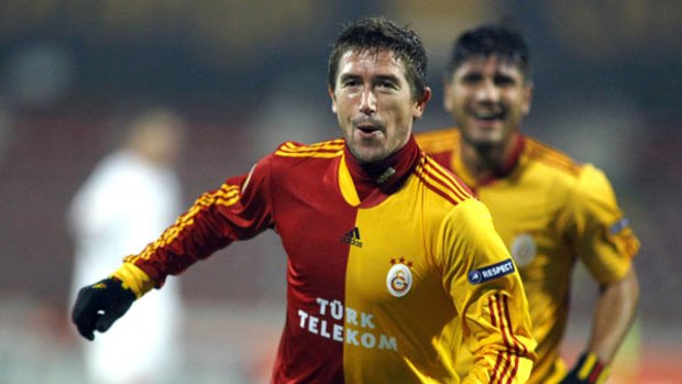 Shining  . . . Australia's Harry Kewell is now getting the treatment he needs and is going full steam ahead with his new team Galatasaray.