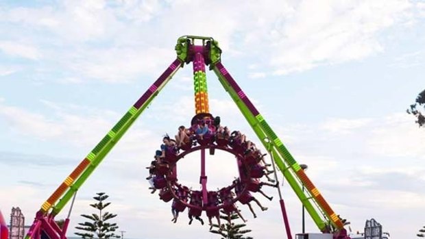 Terrifying rides pull big crowds at the Royal Show.