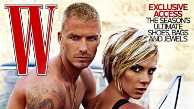 Soul mates ... the low-cal lovers grace the cover of W magazine.