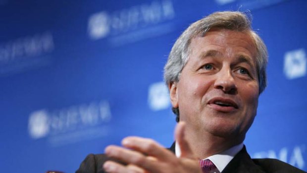 JPMorgan's chief has taken a swipe at the Fed chairman.