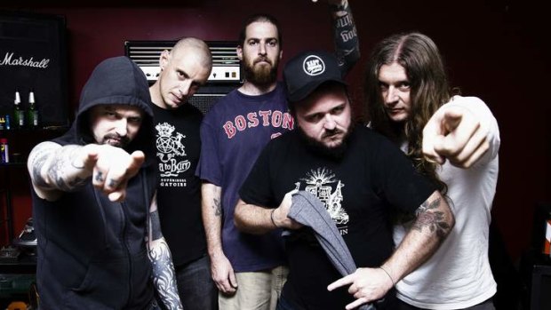 Grind band: King Parrot will thrash into New Year's Eve at Cherry Bar.