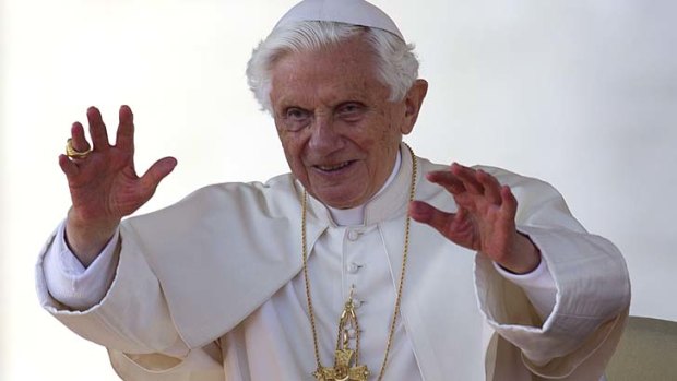 Joining the masses ... Pope Benedict XVI is to get his own personal Twitter account.