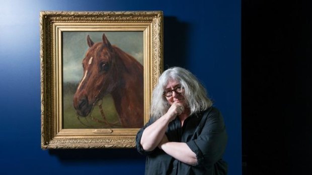 Juliana Engberg, the director of Melbourne's ACCA, discovered the horse-head painting in a storeroom.