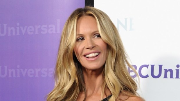 All natural ... Elle Macpherson keeps in shape with exercise.