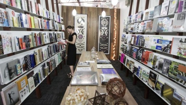 New location: Published Art book store in Surry Hills had curates its collection. 
