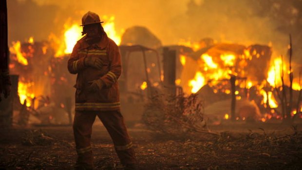 We are now also seeing the season of bushfire weather lengthening from October to March.