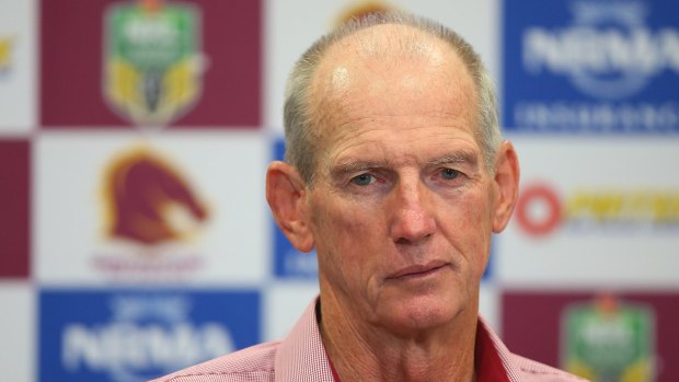 Keeping it simple: Brisbane Broncos coach Wayne Bennett.