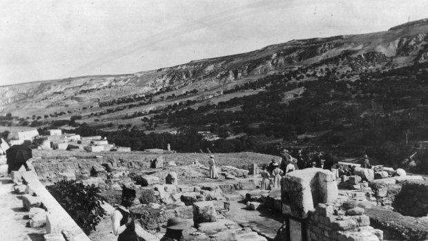 The Minoan writing form known as Linear B, examples of which were found at the ruins of the Palace of Minos at Knossos on Crete, were deciphered in 1953. 