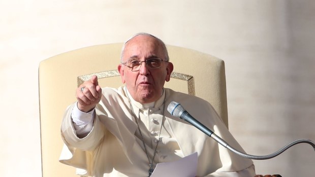Pope Francis has condemned the Jerusalem synagogue attack.