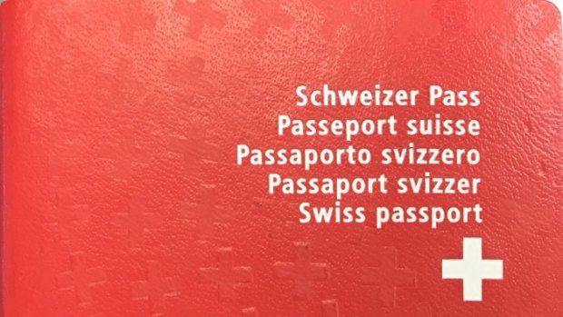 The Swiss passport.