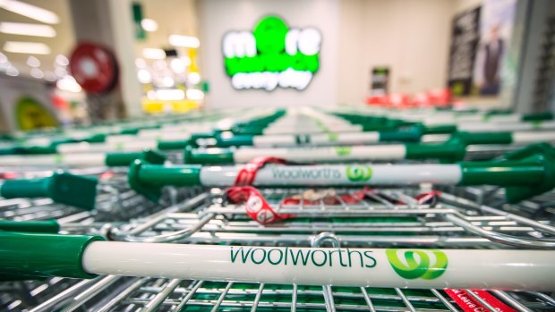 Woolworths same-store food and liquor sales fell for the fourth consecutive quarter.
