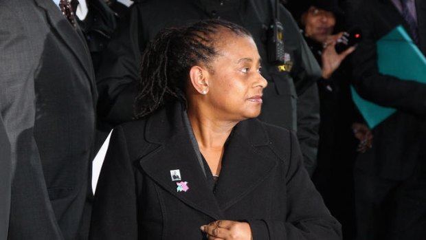 Wept with relief ... Doreen Lawrence, the mother of Stephen Lawrence.