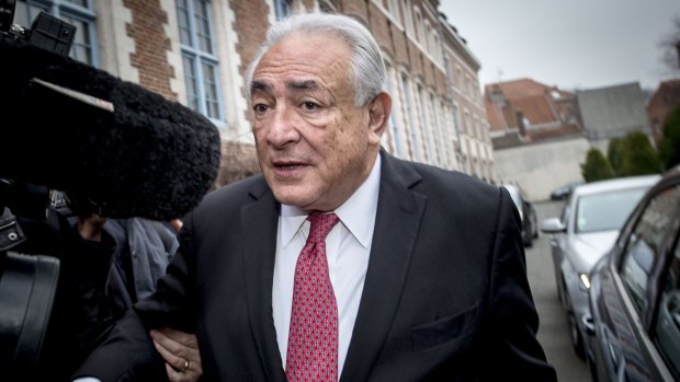 Ex-IMF chief Dominique Strauss-Kahn: "In an SMS, it's easy to be uninhibited." 
