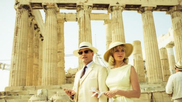 Viggo Mortensen and Kirsten Dunst in <i>The Two Faces of January</i>.